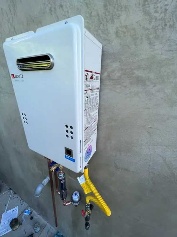 Tankless water heater installation for Enon Valley homes